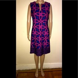 Taylor Printed sleeveless dress